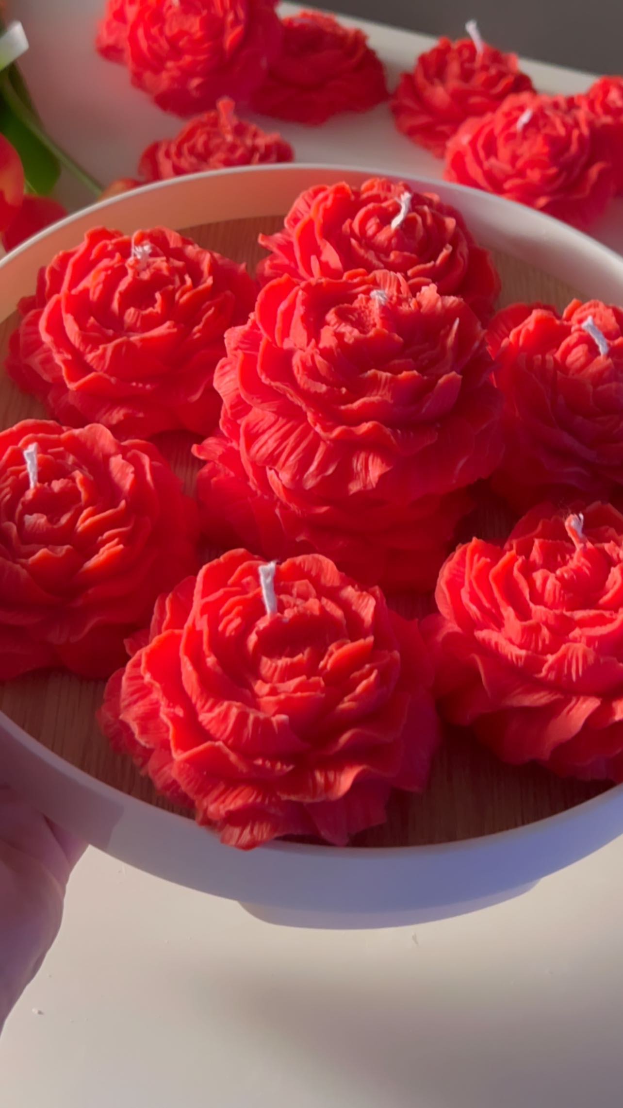Peony Candle