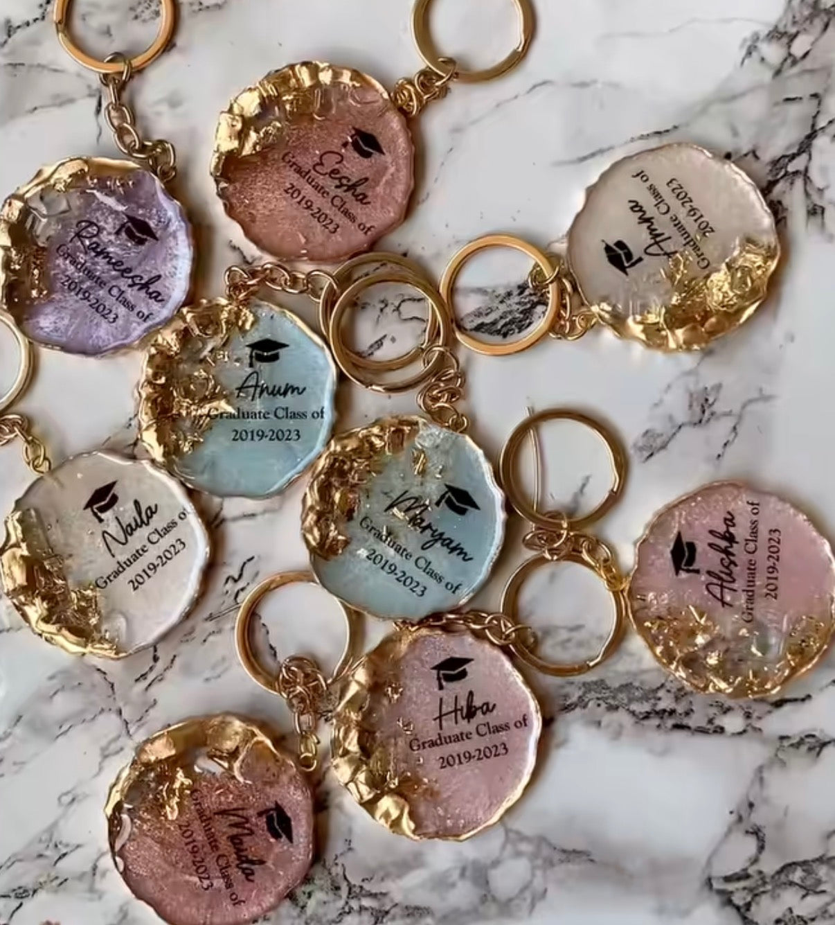 Graduation Keychains | Resin Keychains