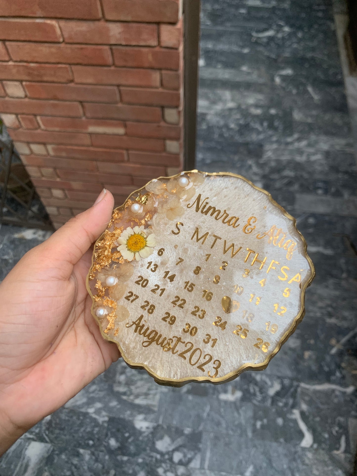 Mini Resin Plaque