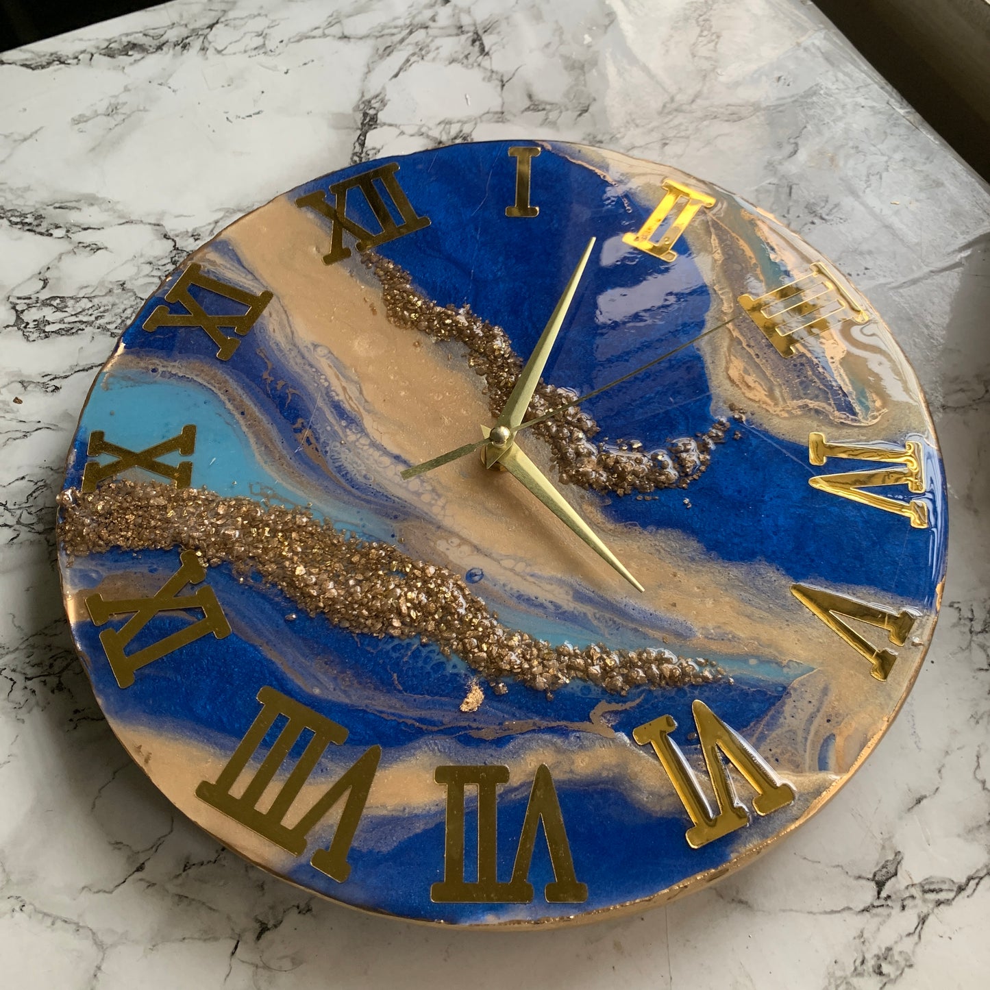 Resin Wall Clock