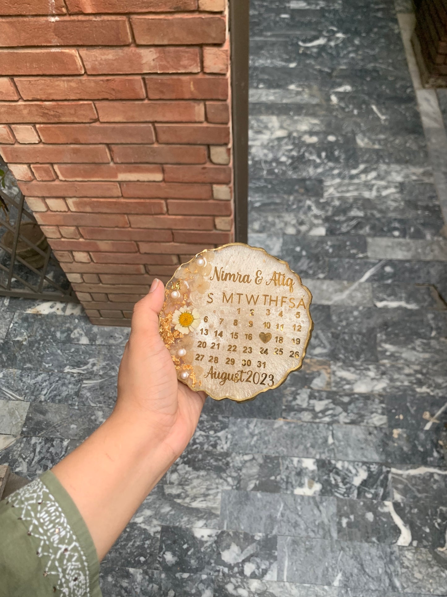 Mini Resin Plaque