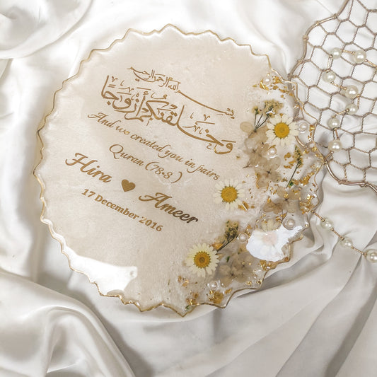 Nikkah | Engagement Plaque