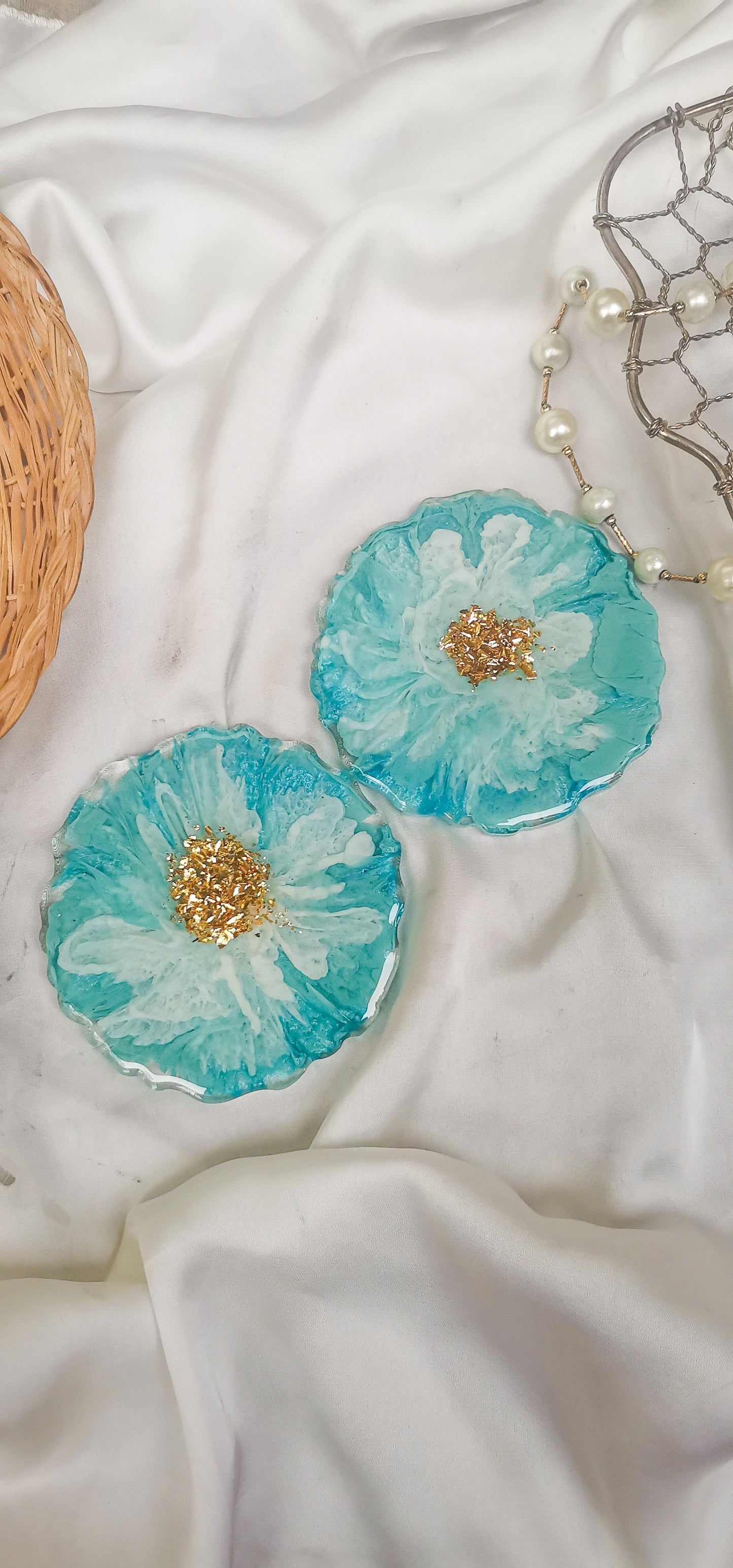 Tea Coaster | Floral Effect
