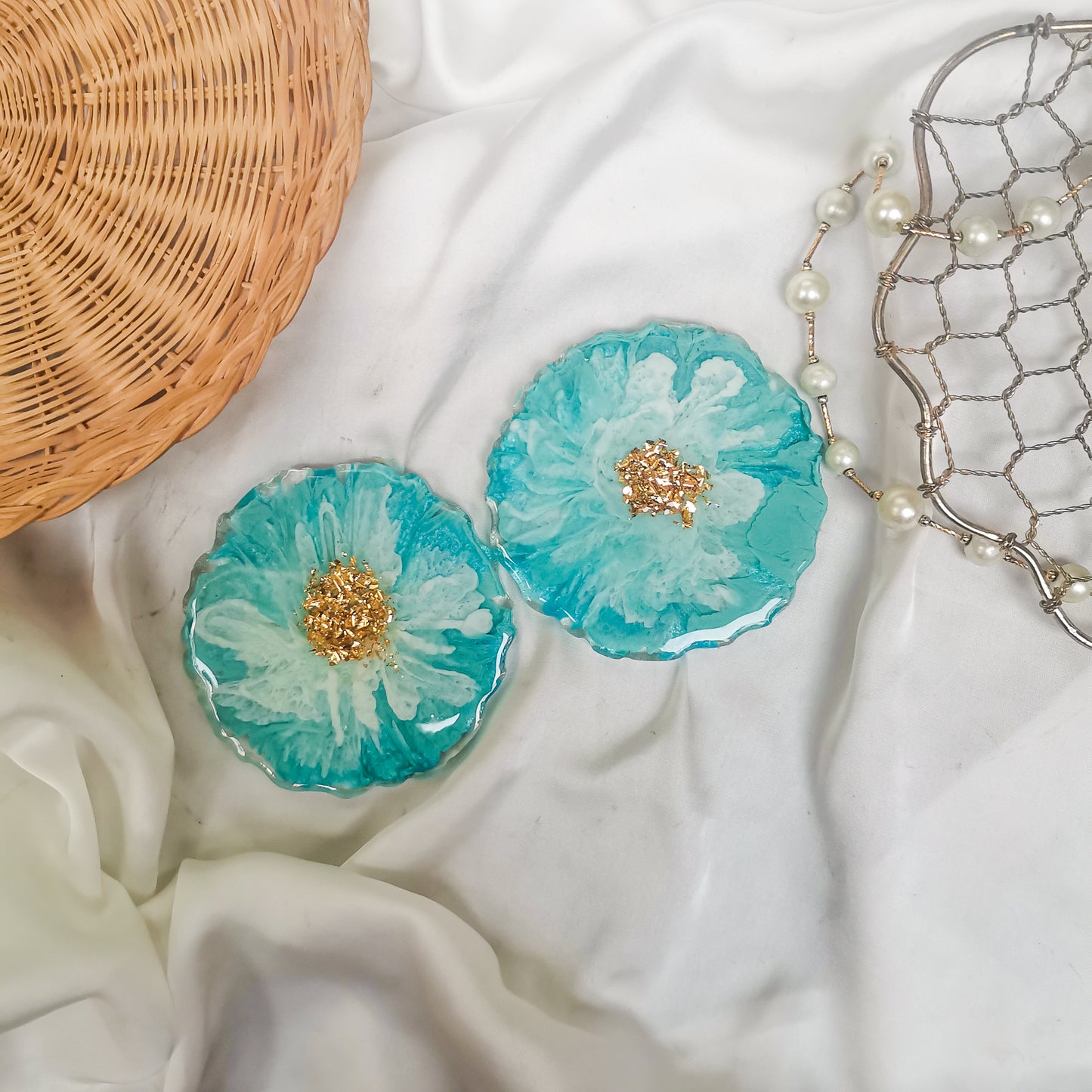 Tea Coaster | Floral Effect