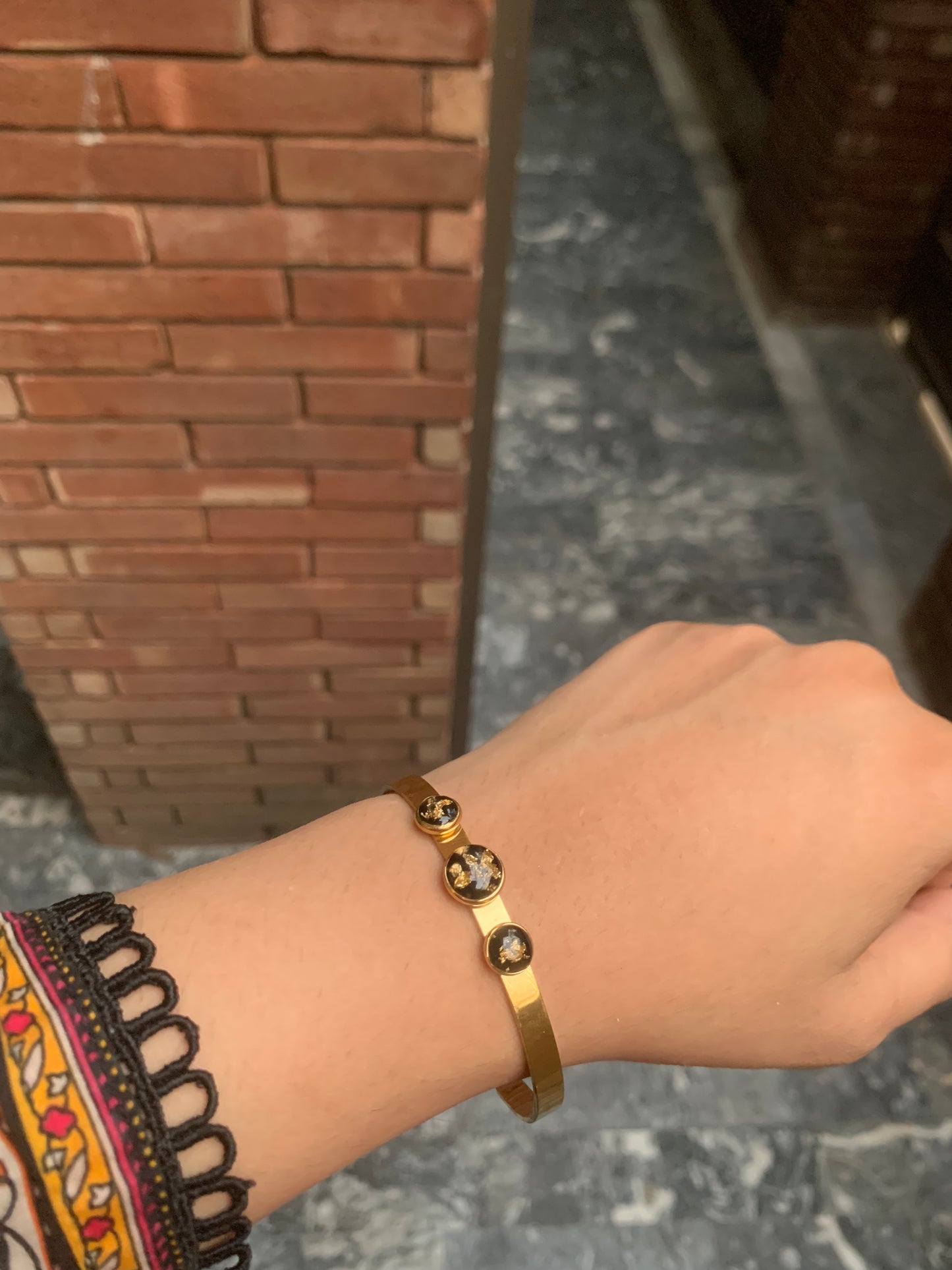 Resin Cuff Bracelet