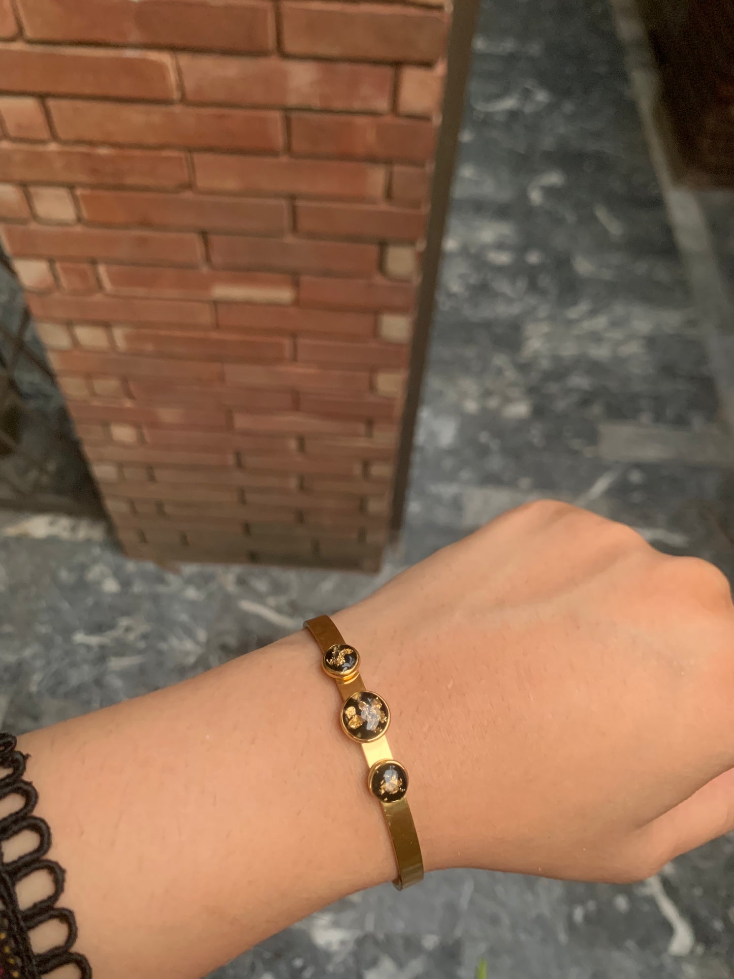 Resin Cuff Bracelet