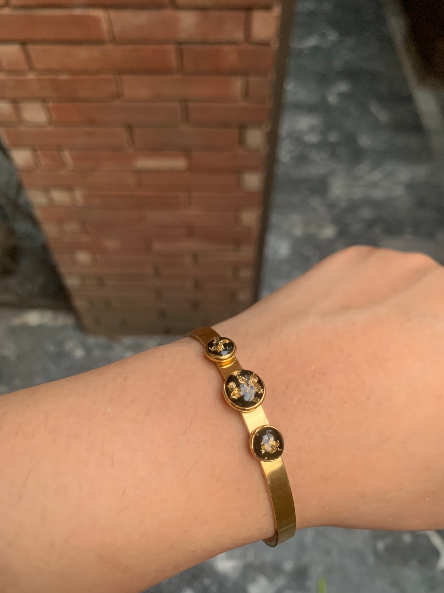 Resin Cuff Bracelet
