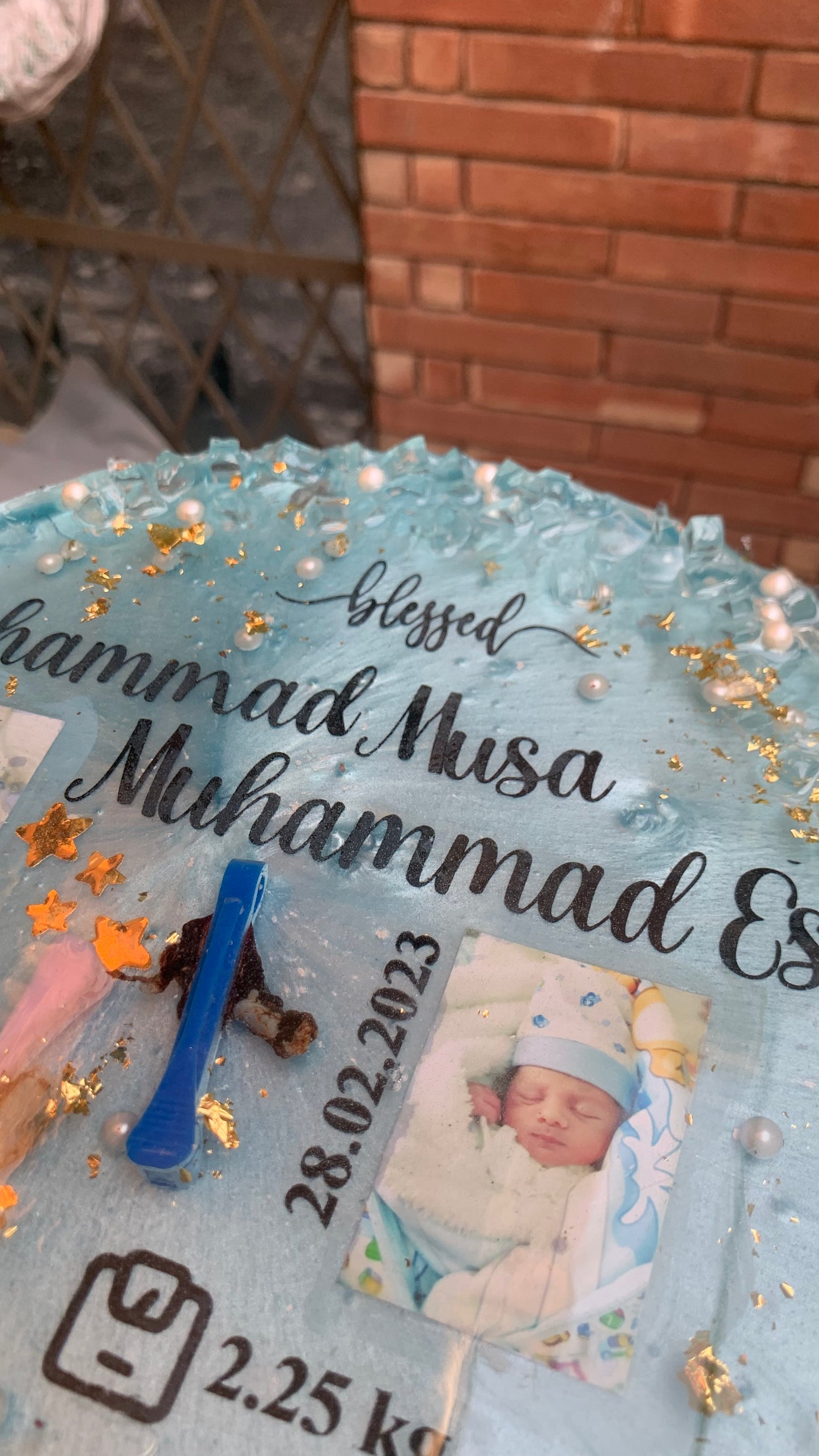 Resin Baby Keepsake