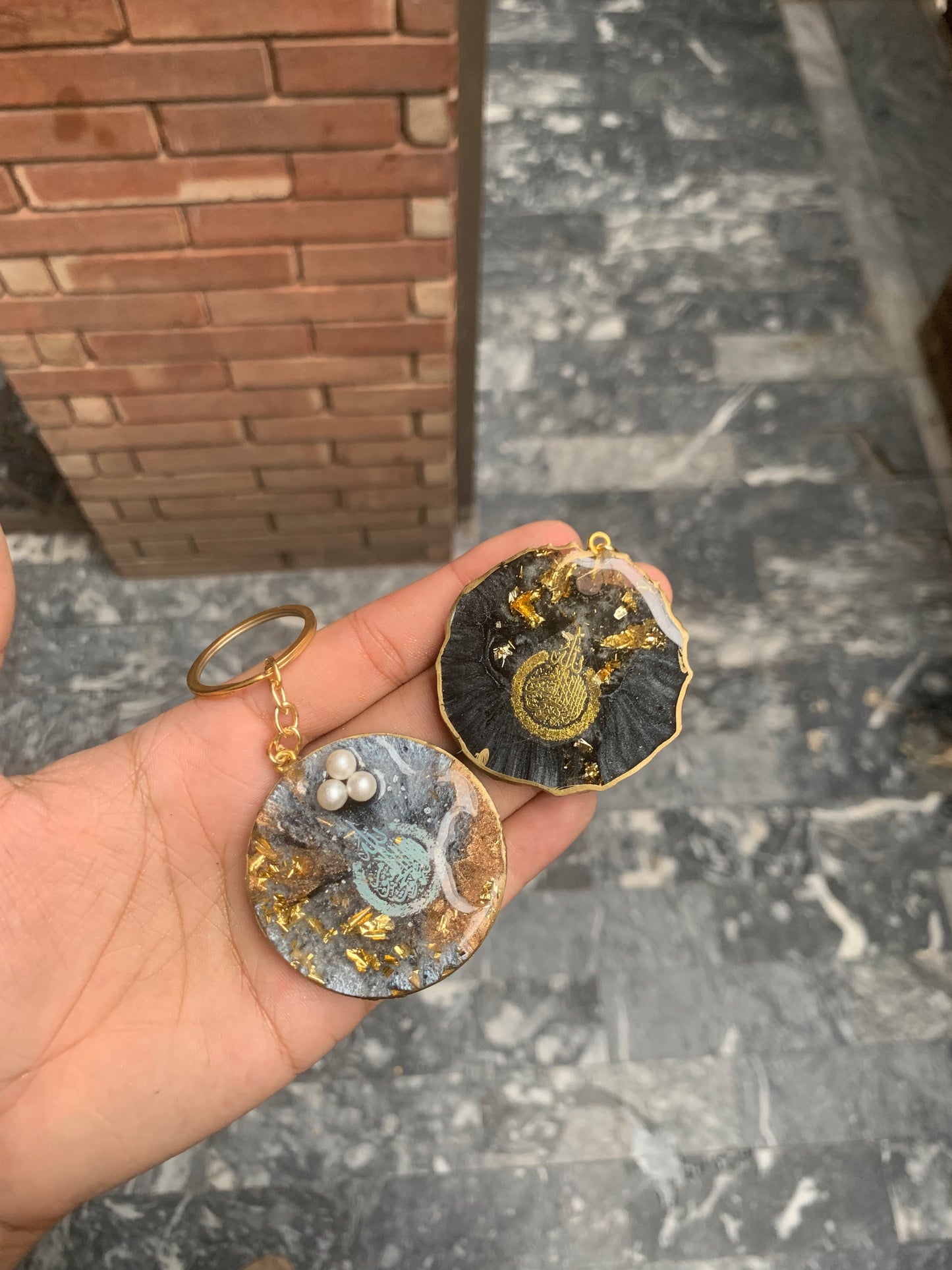 Ayat Ul Kursi Resin Keychain