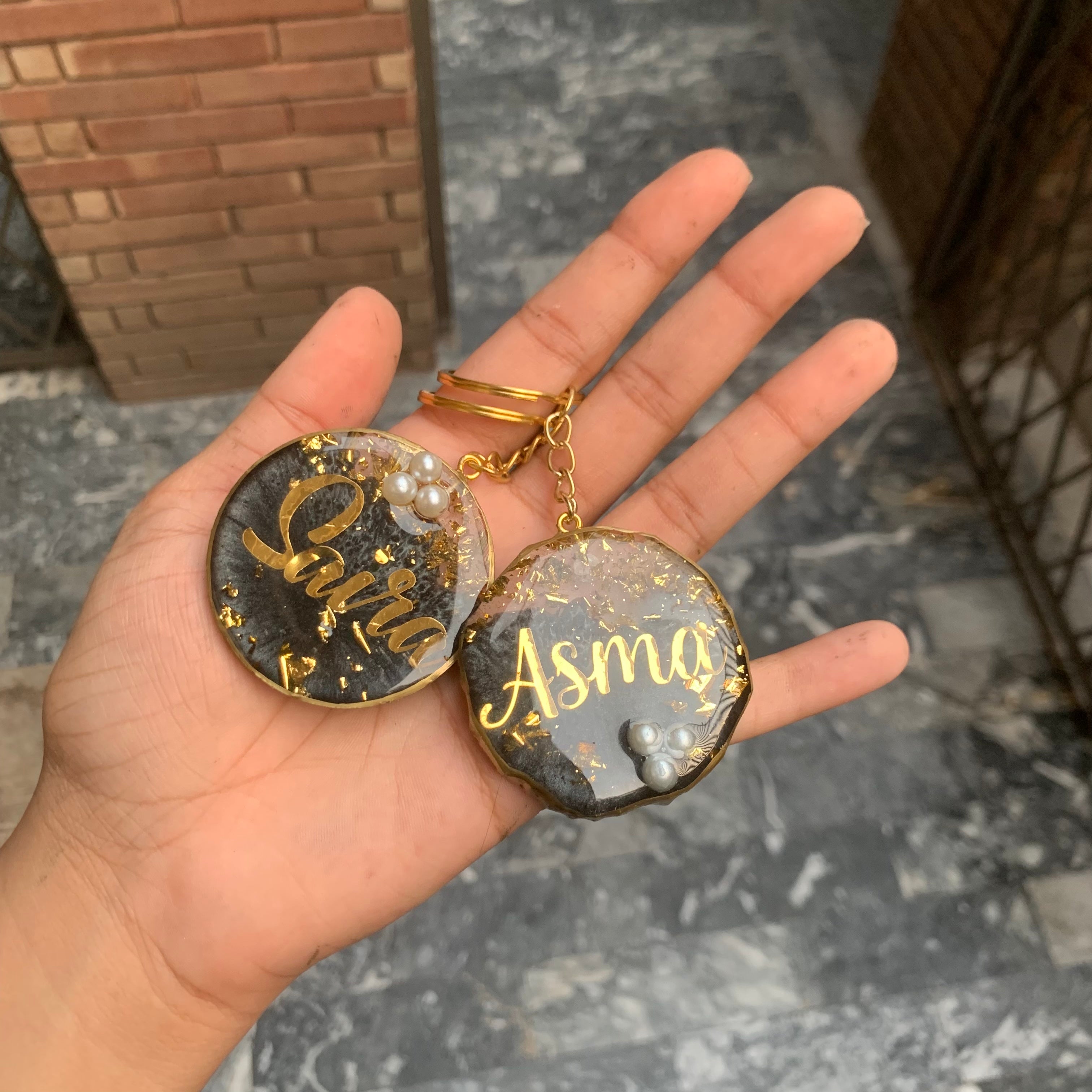 Rasin Key Chain Accessories – Resin Art by Kainaat