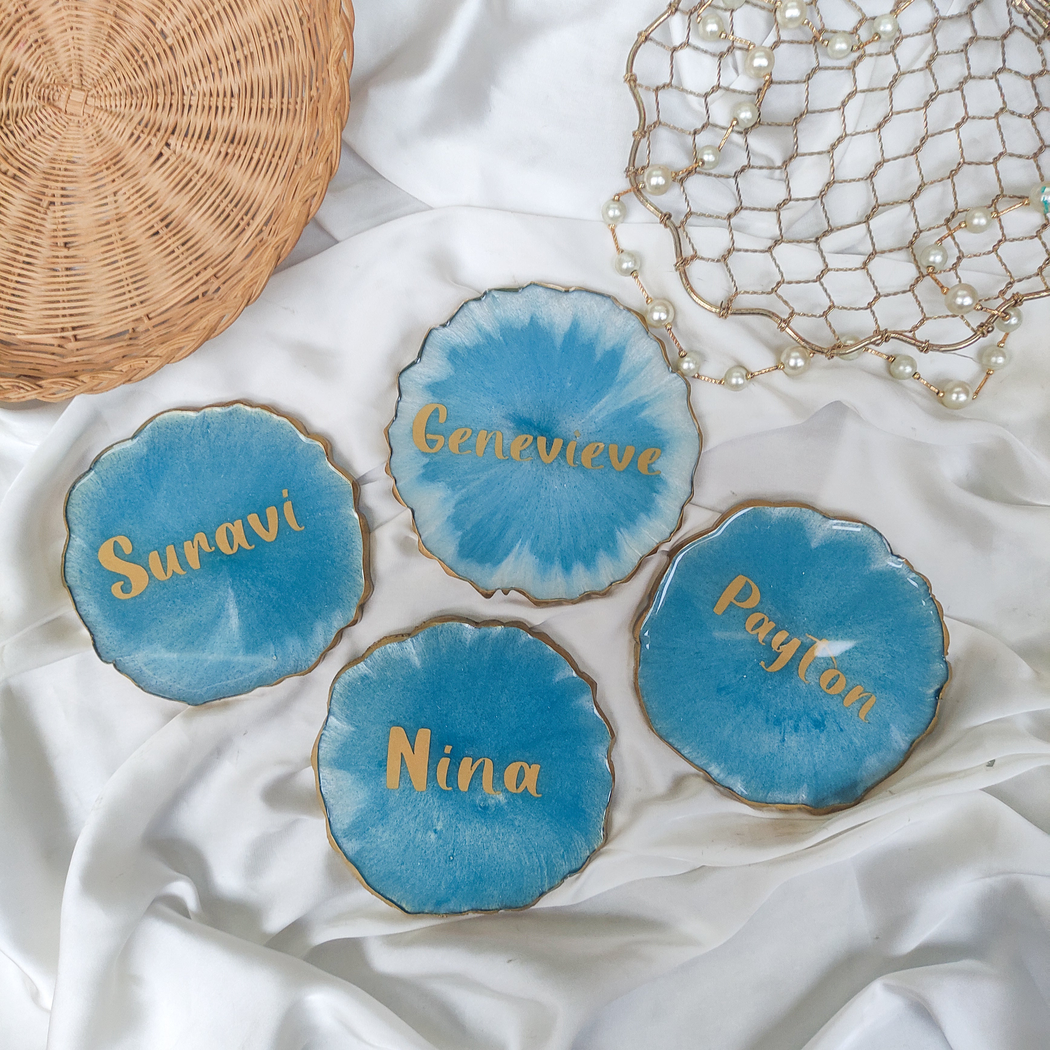 Customize Name coaster