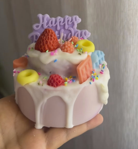 2 Tier Cake Candle