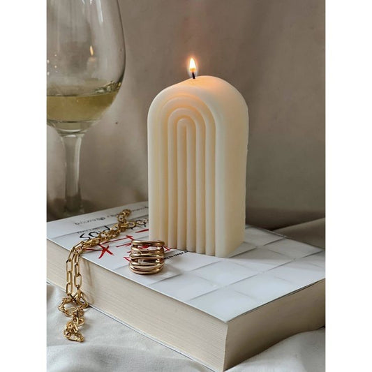 At Sea Glass jar soy wax candle – Colette Cosentino Atelier + Gallery