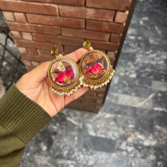 Rose Jhumka | Earings