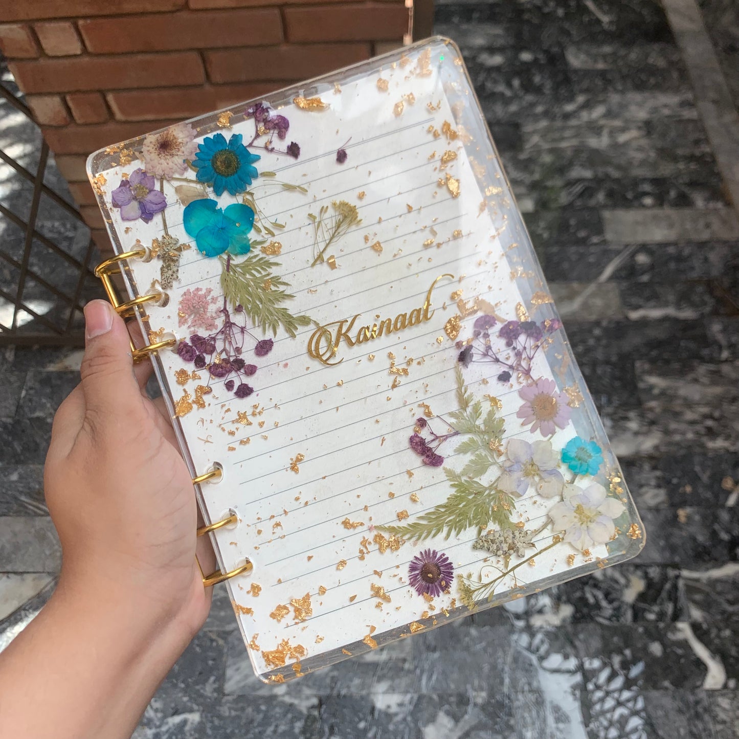 Floral A5 Diary