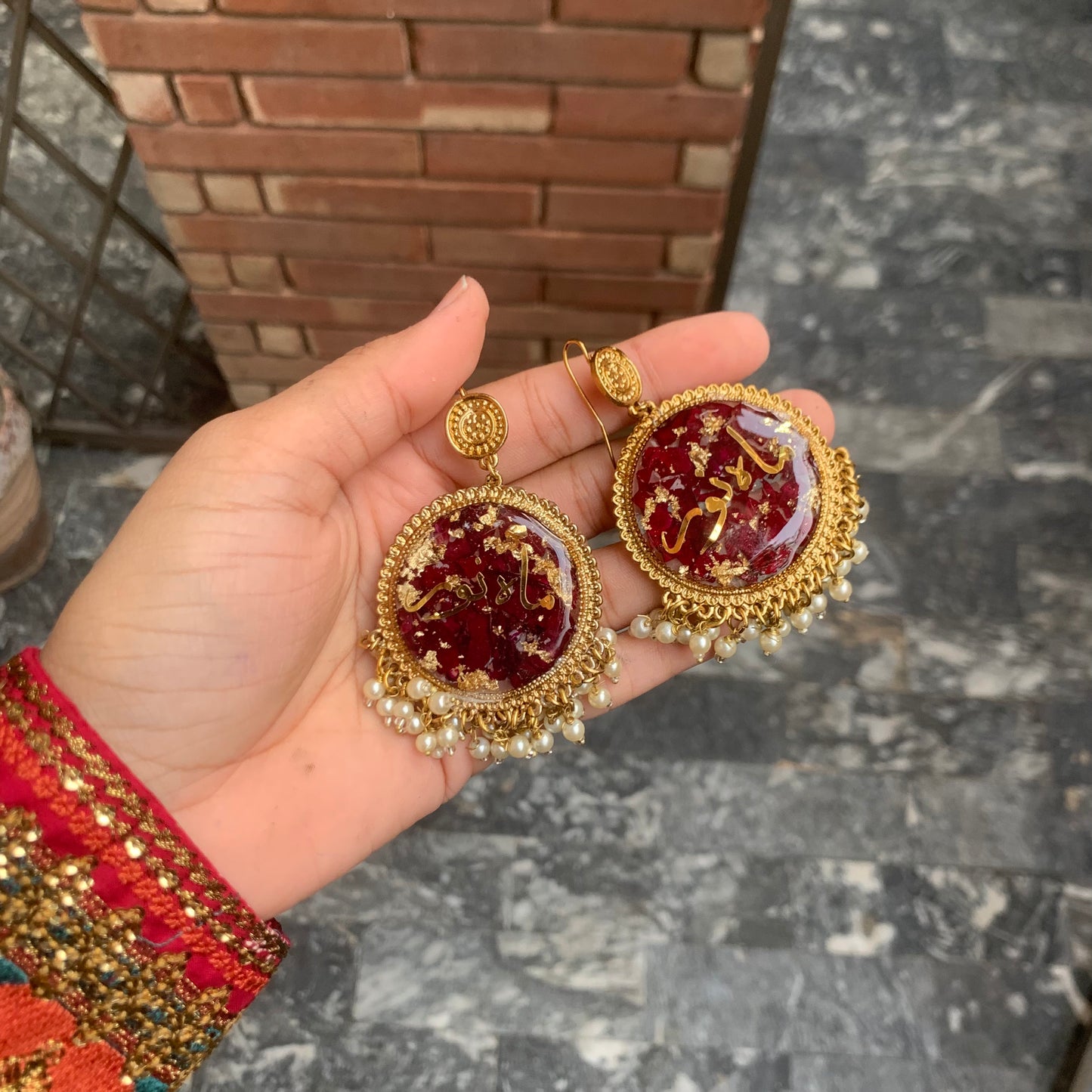 Rose Jhumka