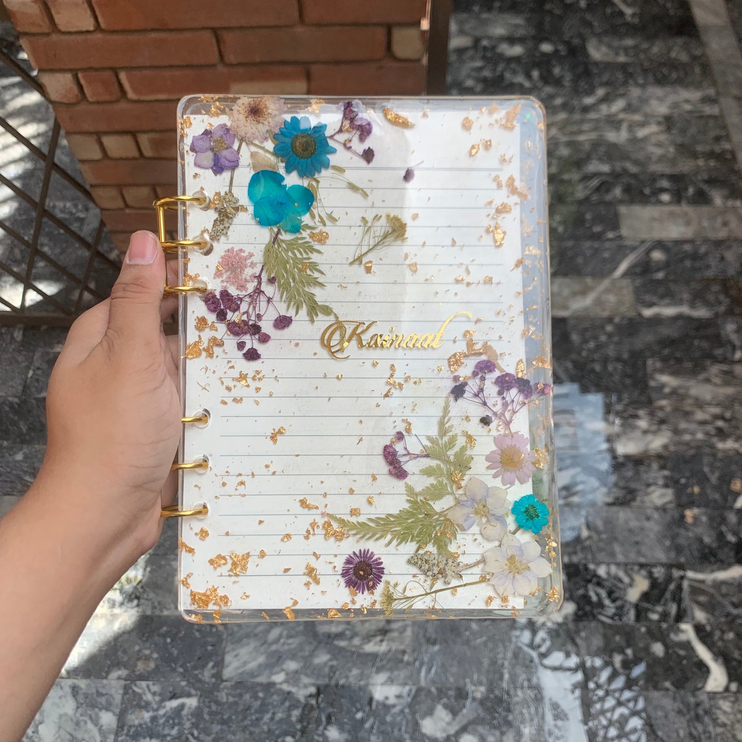 Floral A5 Diary