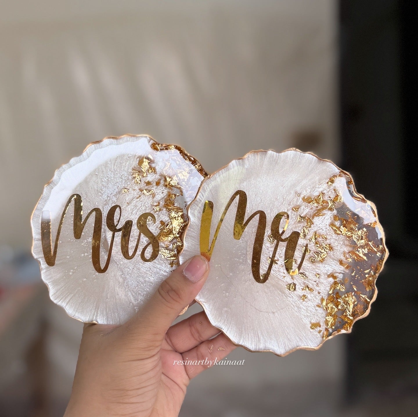 Couple Coaster Pair