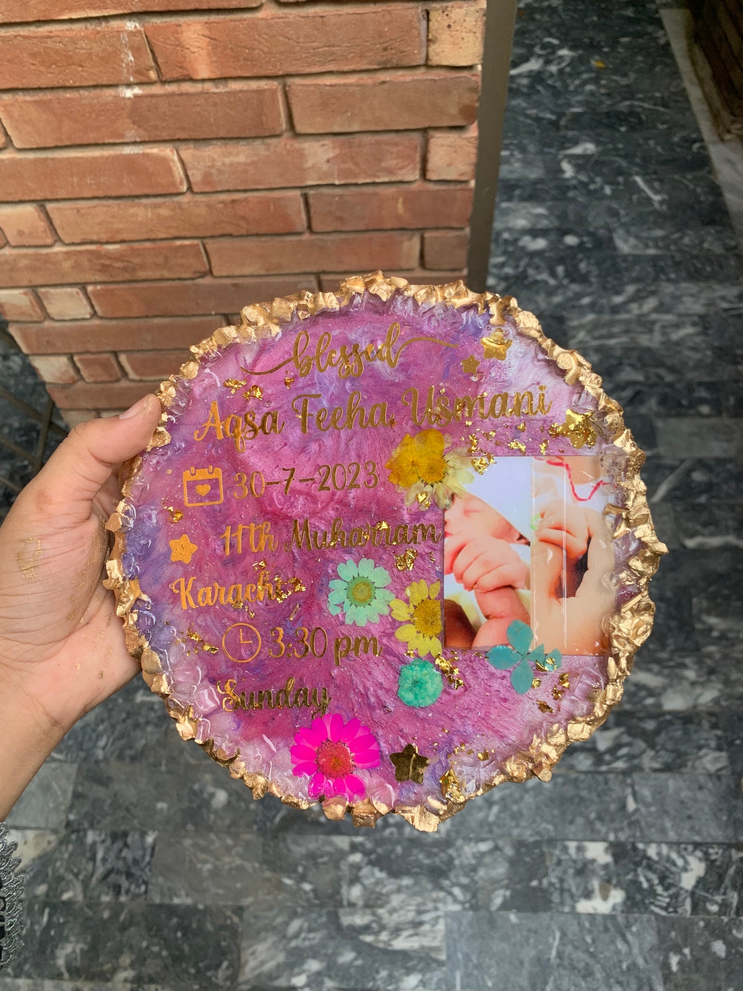 Baby Plaque