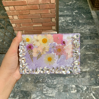 Lavender Clutch