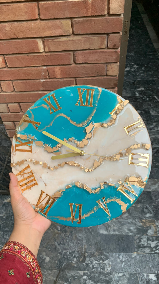 Resin Wall Clock