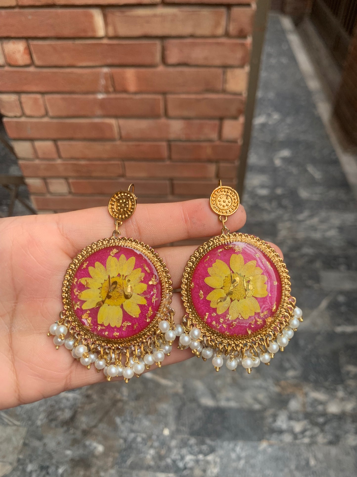 Sunflower Jhumka