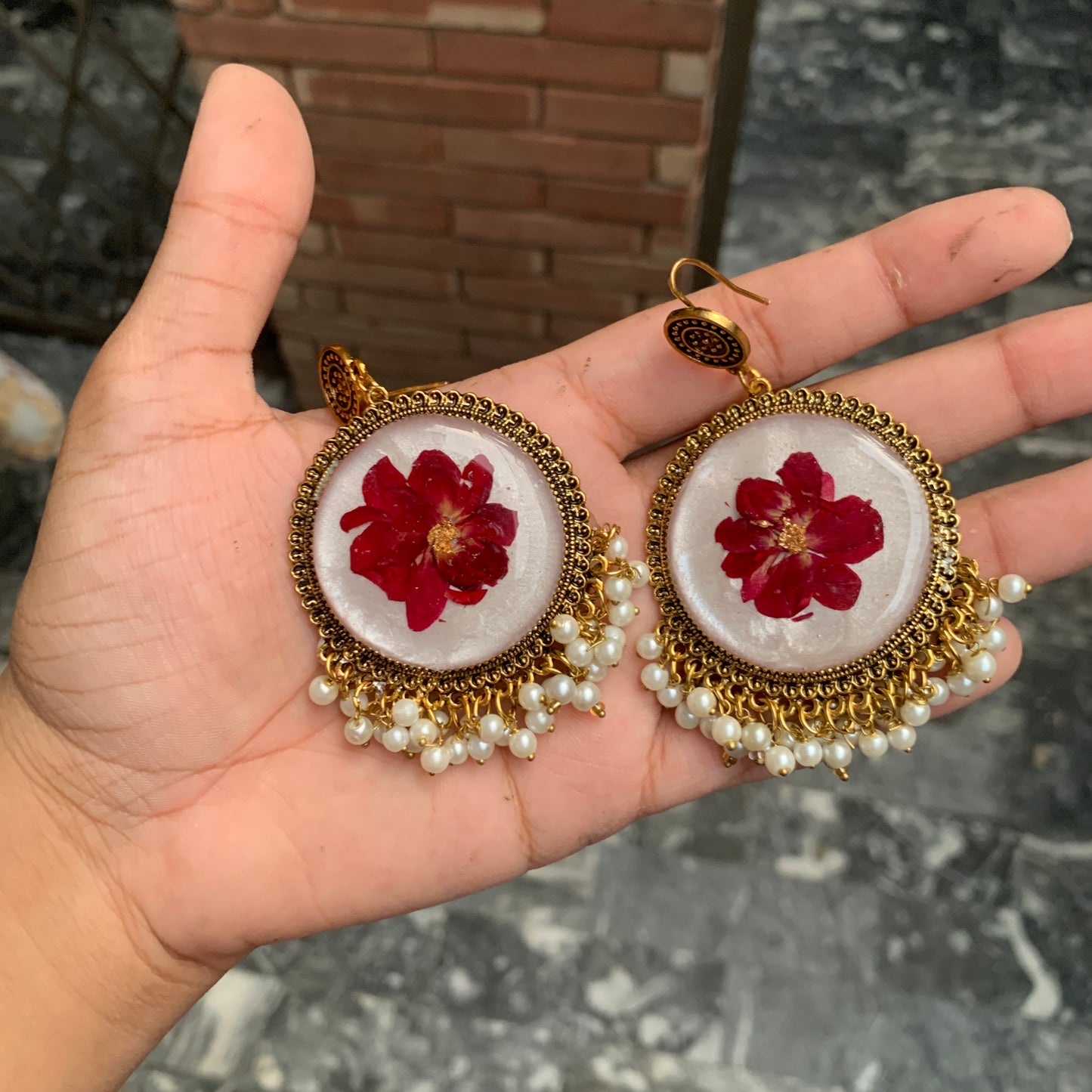 Rose Jhumka