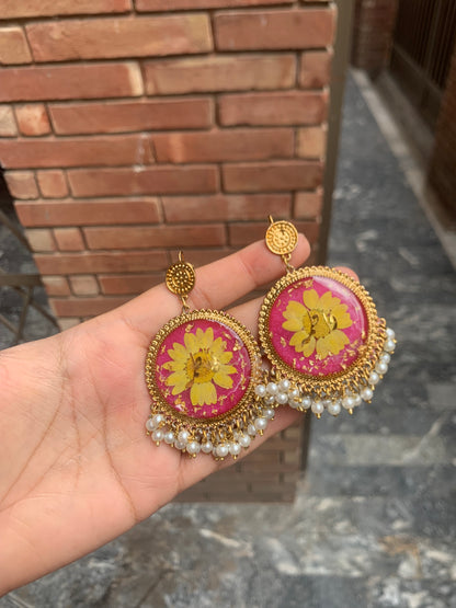 Sunflower Jhumka