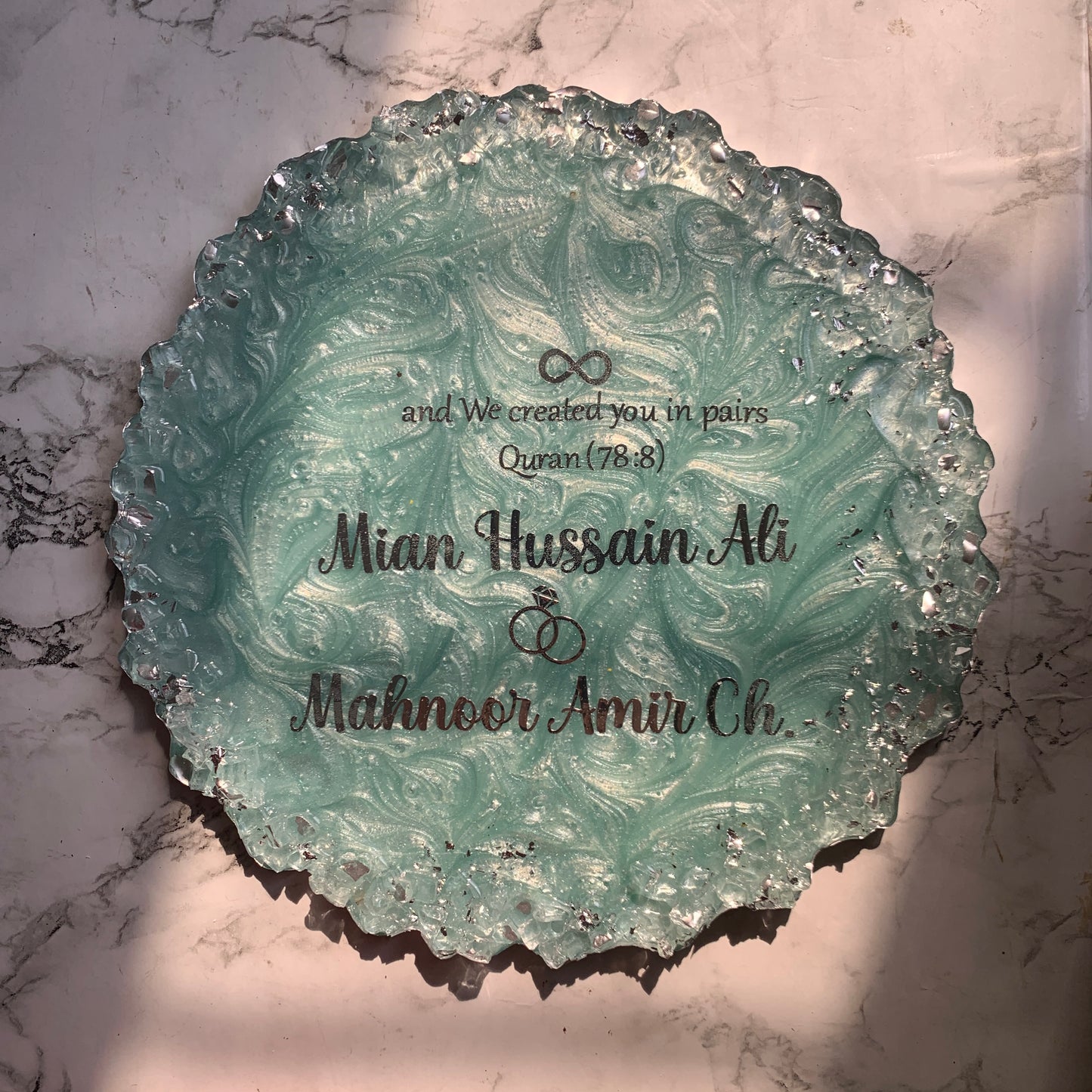 Resin Engagement Plaque