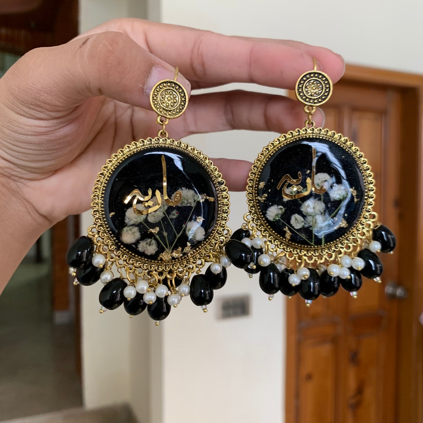 Black Jhumka