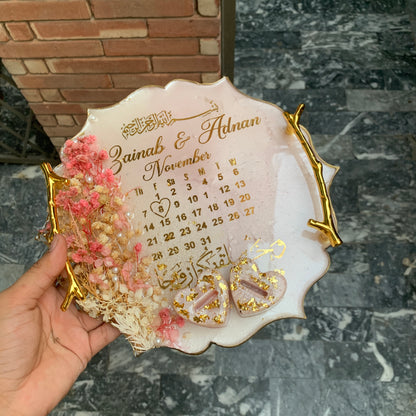 Engagement Tray Floral