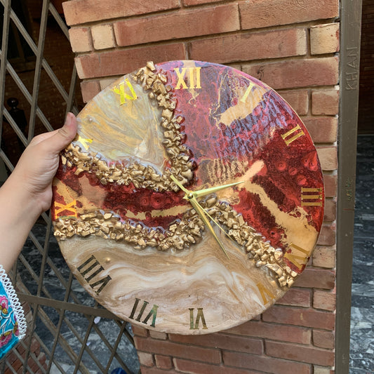 Resin Wall Clock