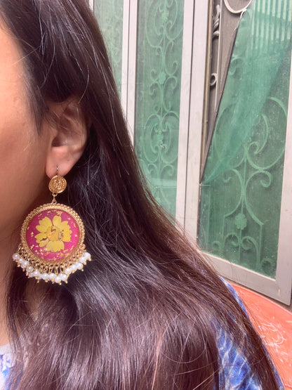 Sunflower Jhumka