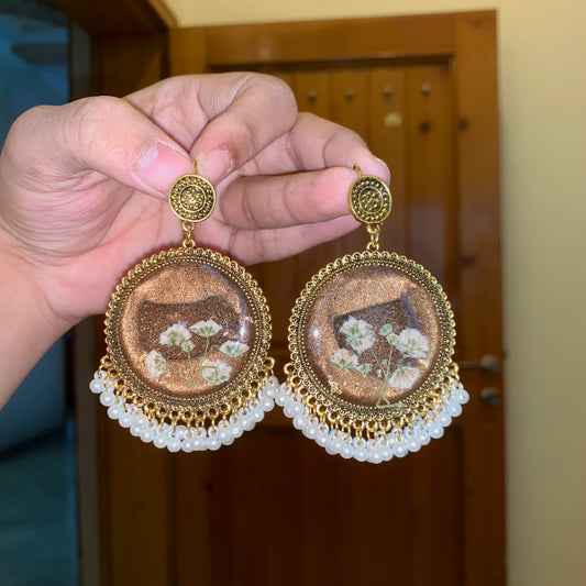 Brown Jhumka