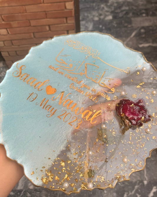 Engagement | Nikah Plaque | Rose Preserve