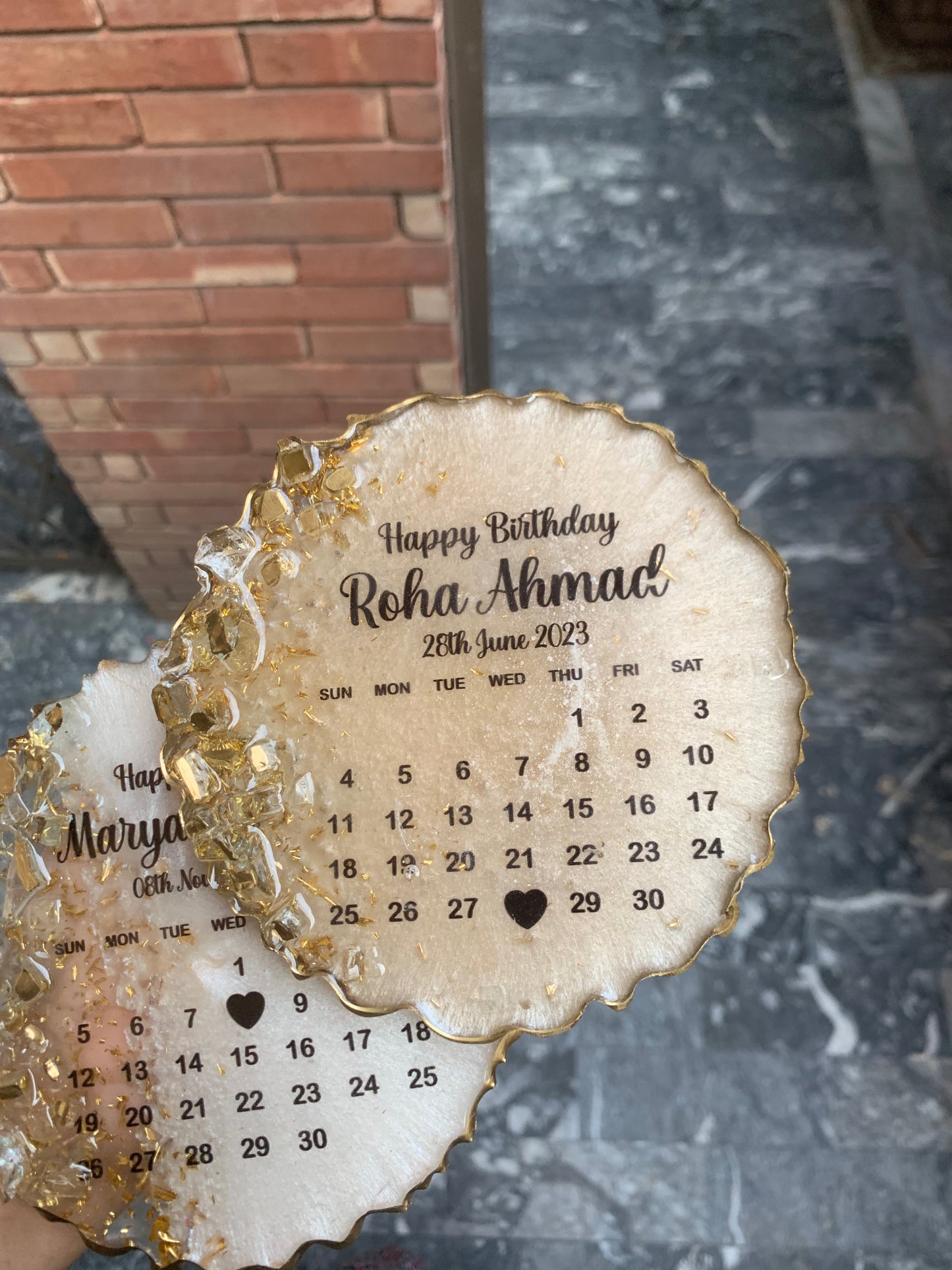 Birthday Coaster | Resin