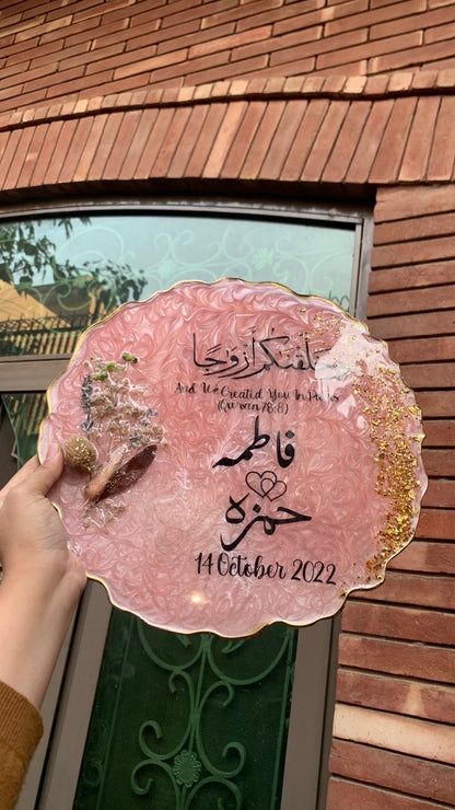 Nikkah | Engagement Plaque