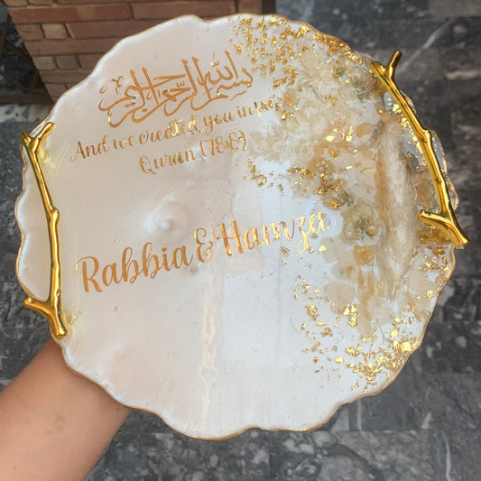 Engagement/Nikkah Tray