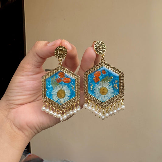 Firoza Resin Jhumkay